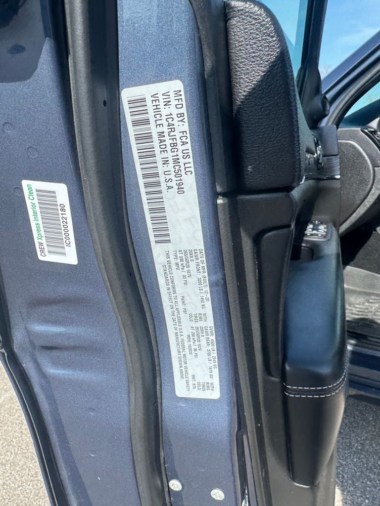 2021 Jeep Grand Cherokee 80th Anniversary Edition