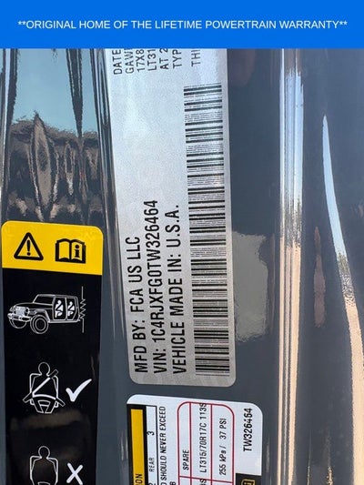 2026 Jeep Wrangler Rubicon X