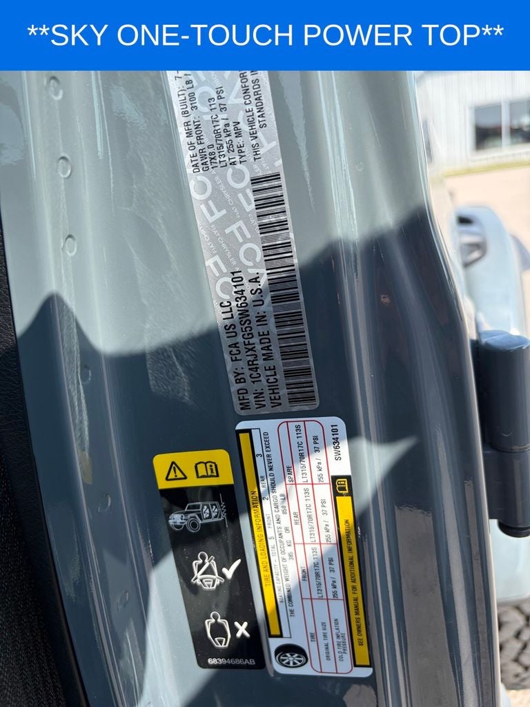 2025 Jeep Wrangler Rubicon X