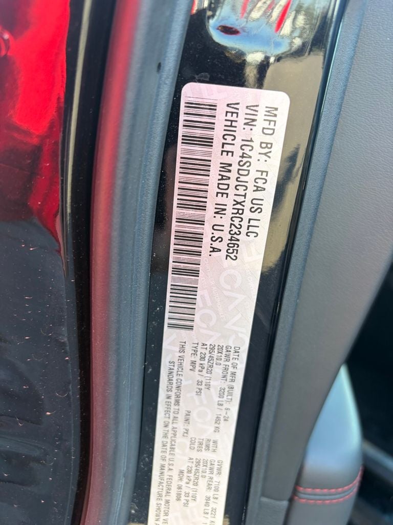 2024 Dodge Durango R/T