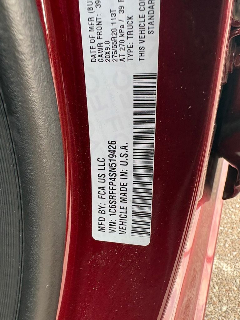 2025 RAM 1500 Big Horn/Lone Star