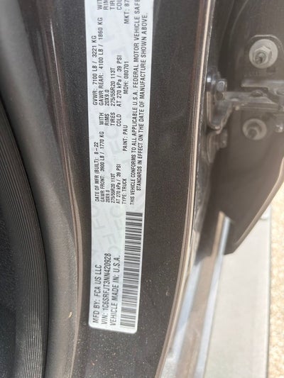 2022 RAM 1500 Laramie
