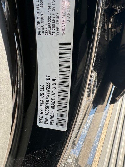 2026 RAM 1500 Tungsten