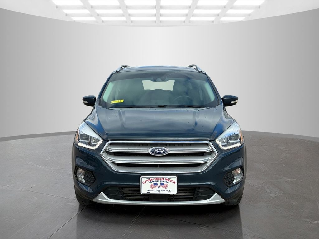 Used 2019 Ford Escape Titanium with VIN 1FMCU9J93KUC58152 for sale in Franklin, IN