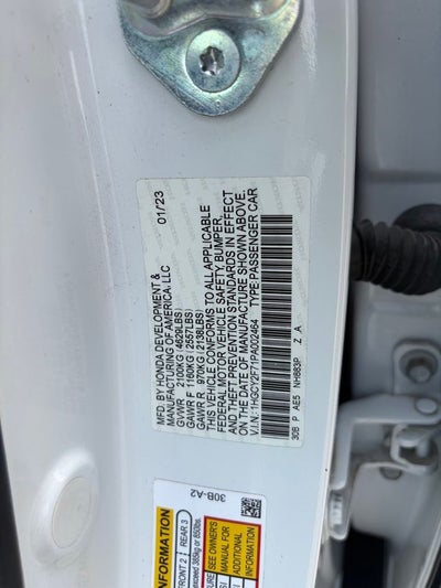 2023 Honda Accord Hybrid Sport-L