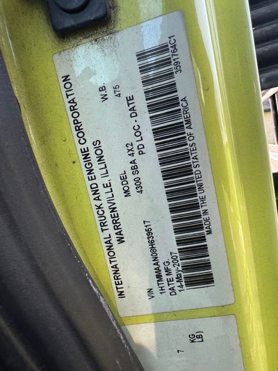 2008 International 4000 Base