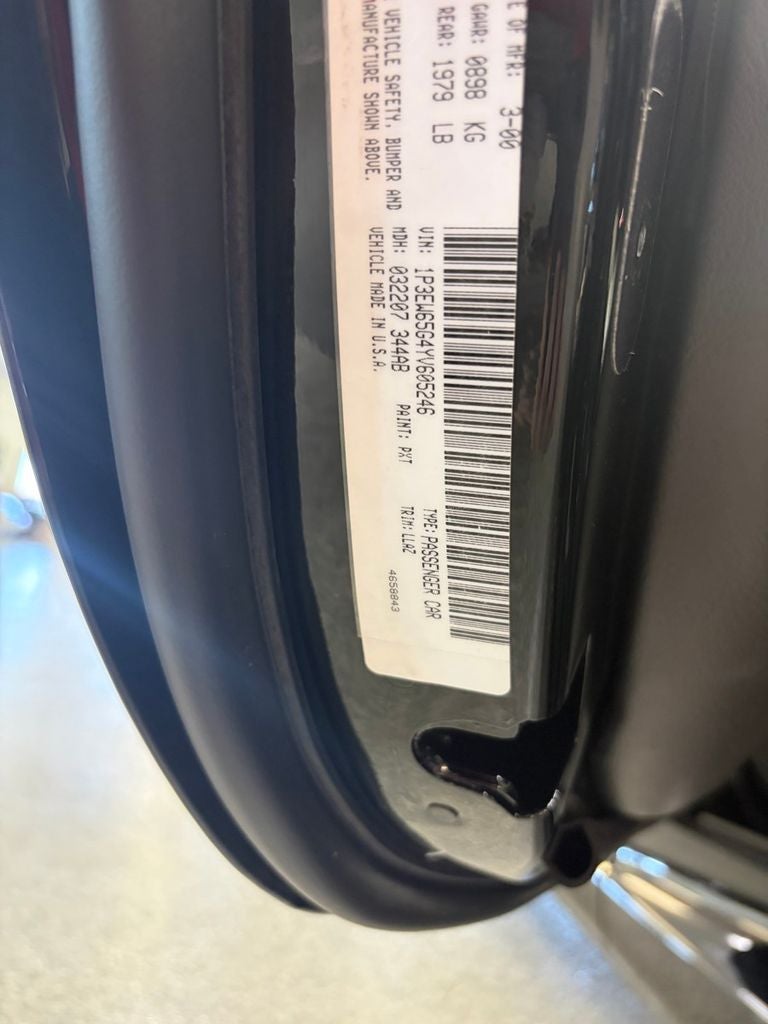 2000 Plymouth Prowler Base