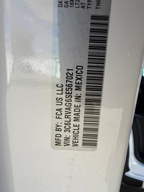 2025 RAM ProMaster 1500 Low Roof