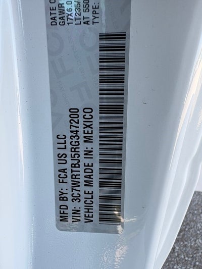 2024 RAM 3500 Tradesman 167.5 WB