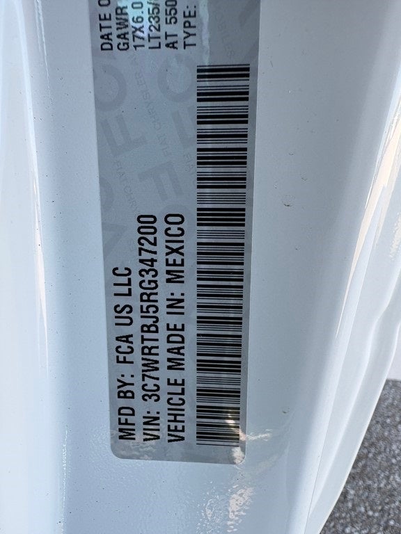 2024 RAM 3500 Tradesman 167.5 WB