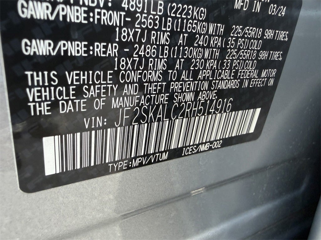 2024 Subaru Forester Limited