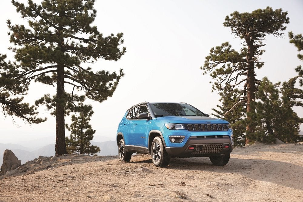 2019 Jeep Compass Laser Blue Pearl Coat