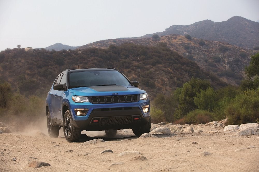 2019 Jeep Compass Laser Blue Pearl Coat