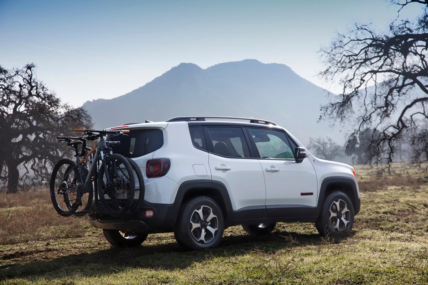 2021 Jeep Renegade with Bikes White
