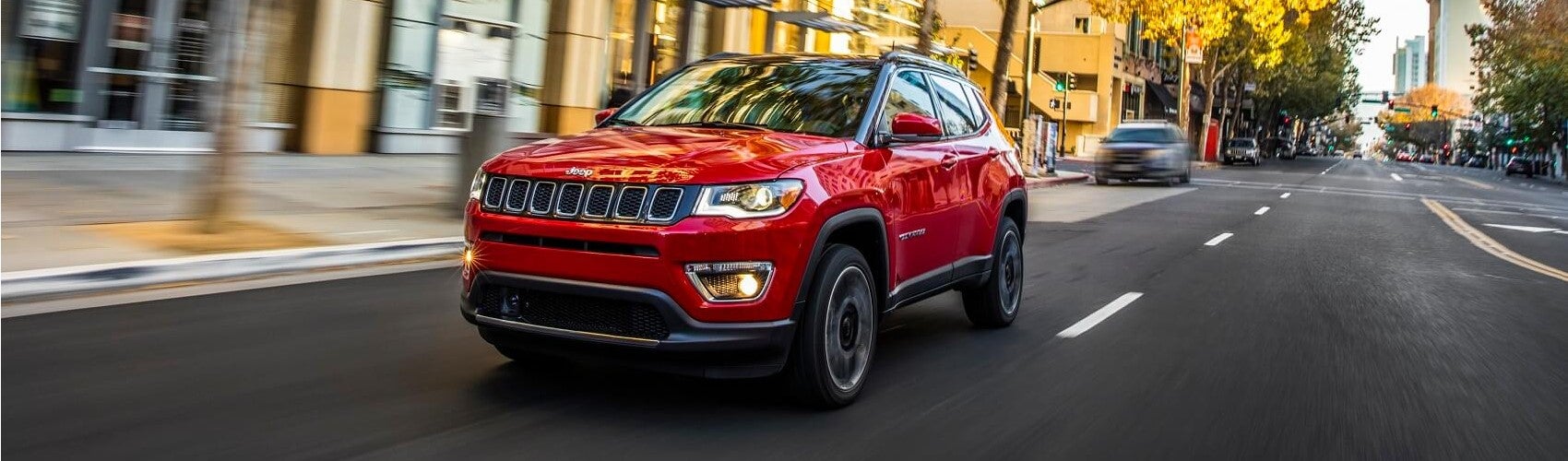 2022 Jeep Compass in Firecracker Red Snipped