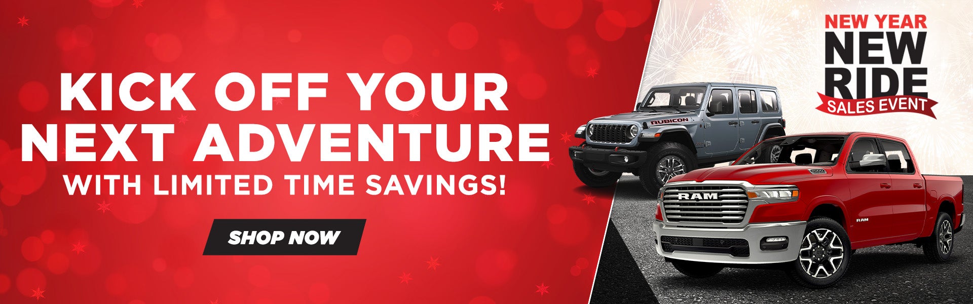 New Year New Ride Sales Event