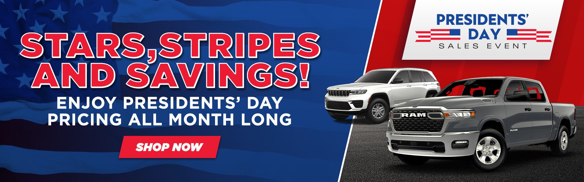Presidents' Day Sales Event
