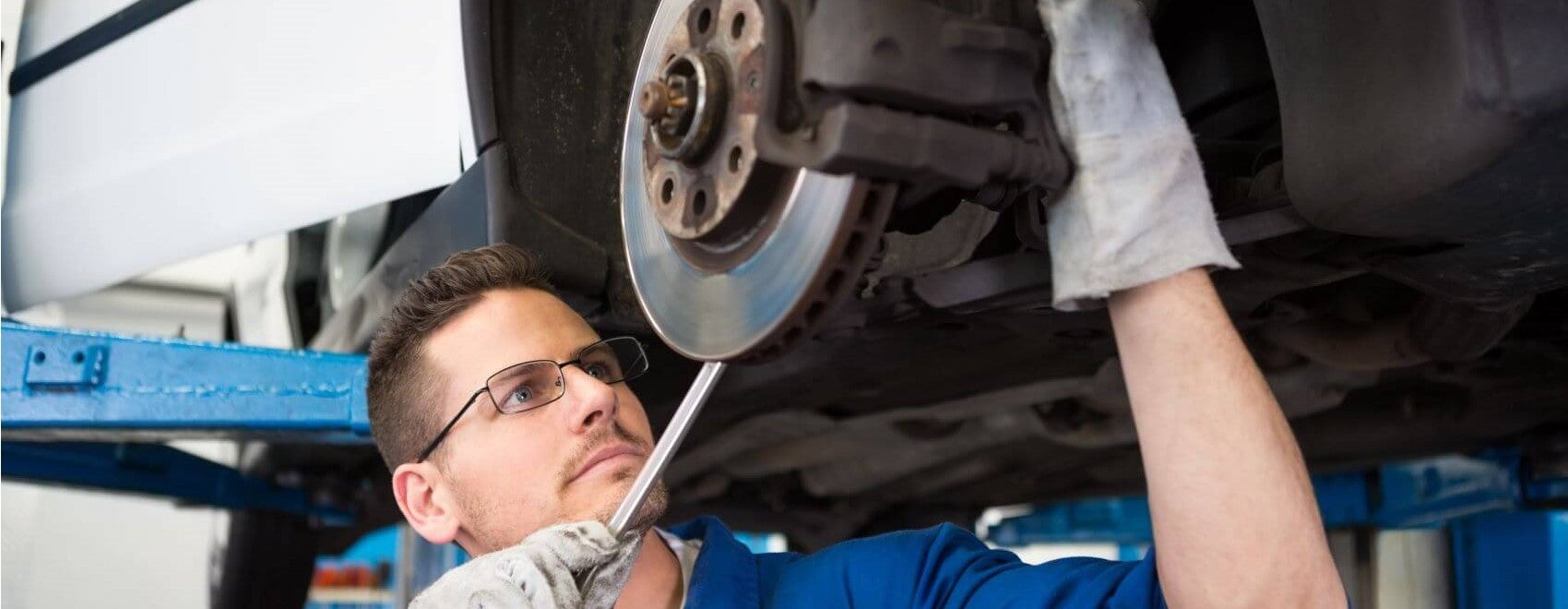 Brakes Being Tended to Snipped