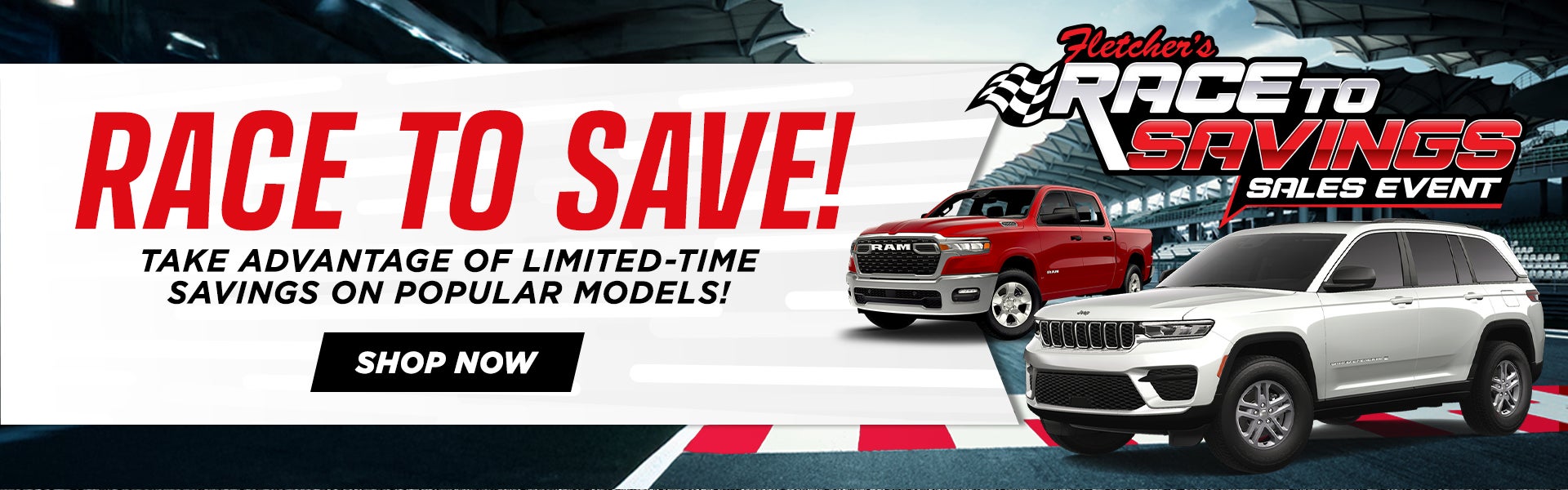 Race To Savings Sales Event