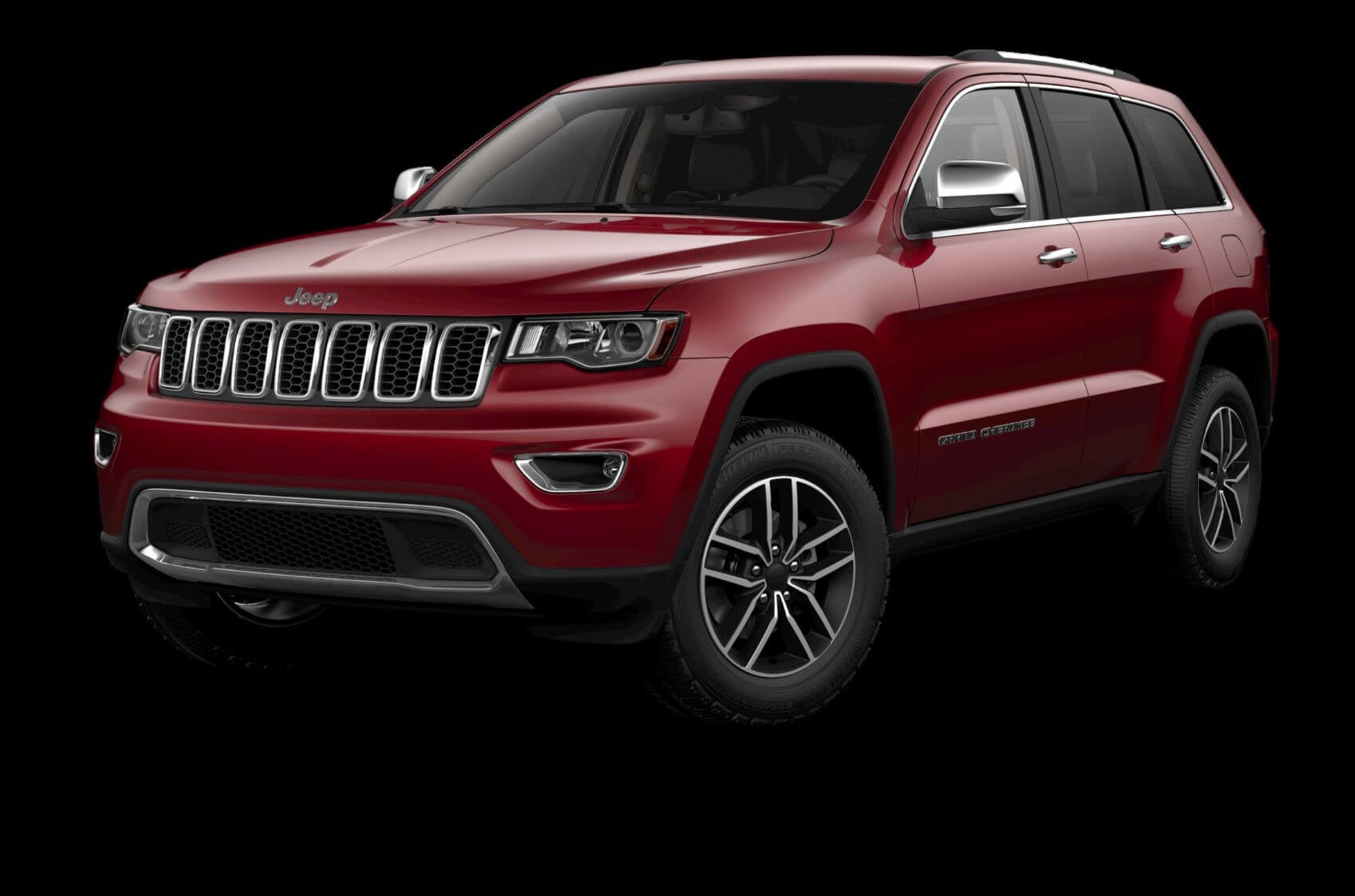 Jeep Grand Cherokee in Red Jelly