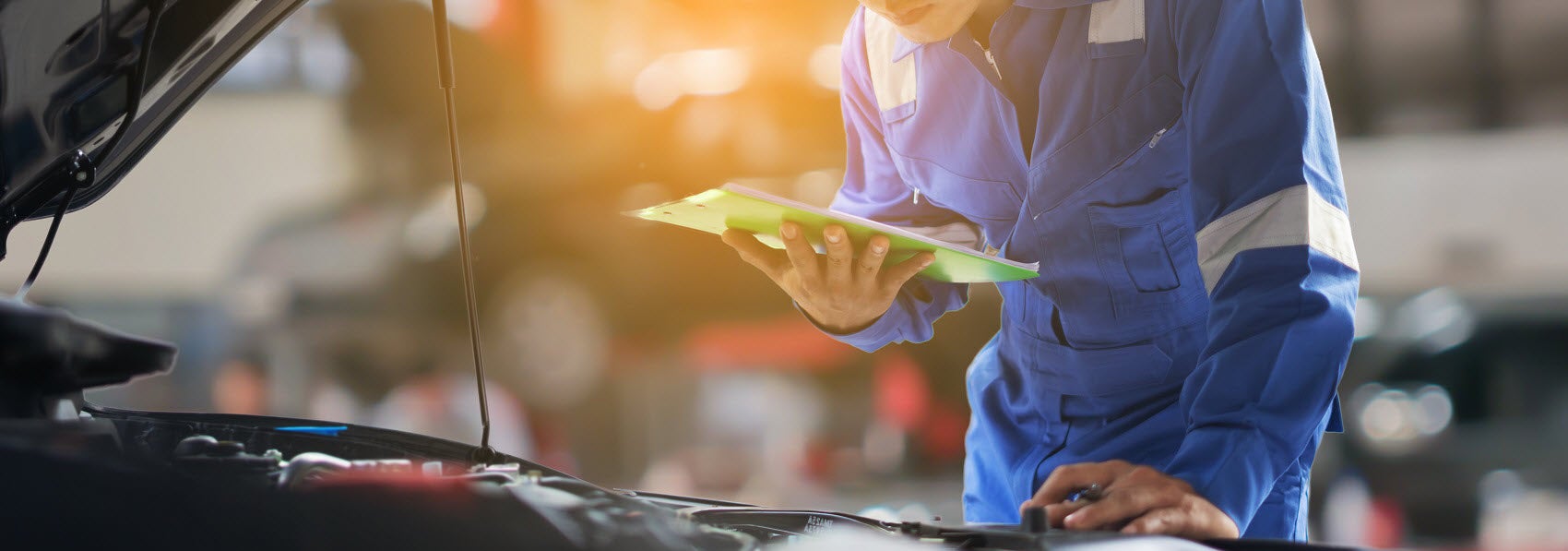 Technician Working on Ram near Franklin IN
