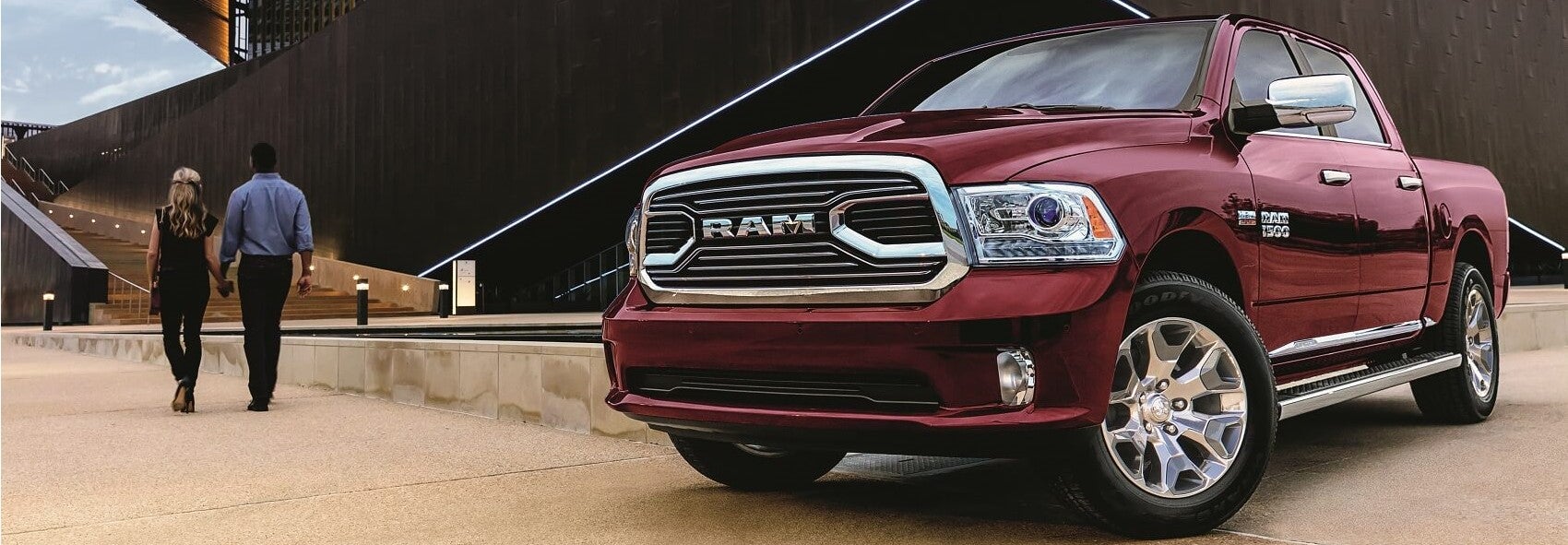 RAM 1500 Limited in Red Snipped