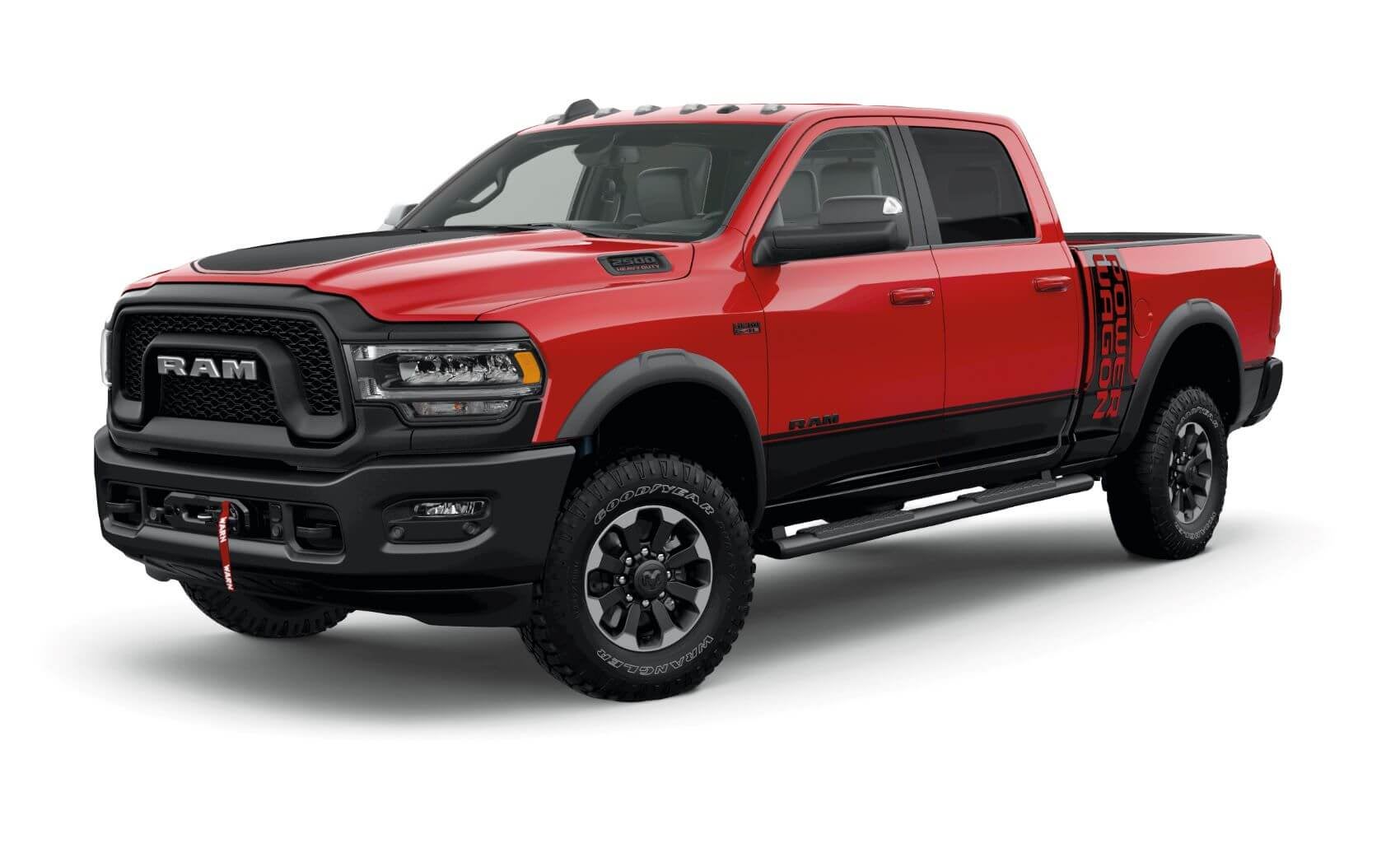 RAM 2500 Power Wagon in Red Jelly